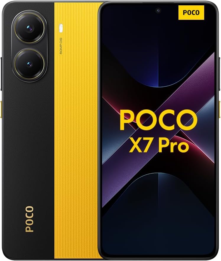 【新品未使用】Poco X7 Pro 8GB/256GB Yellowイエロー xiaomi POCO X7 Pro smartphone, 8+256GB, Yellow - UK Version